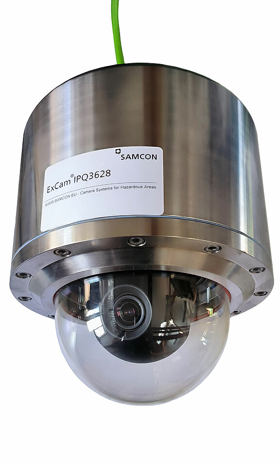 Explosionsgeschützte PTRZ-Kamera ExCam IPQ3628 - ISO Ansicht