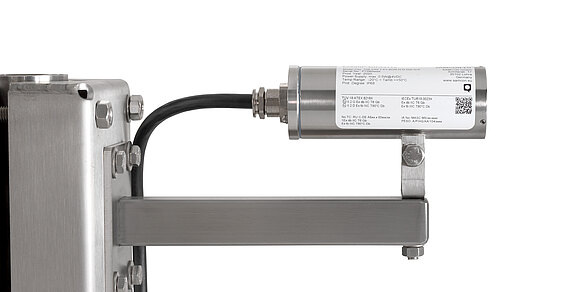 ExCam miniTube pole mounted side view