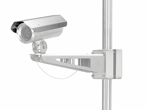 Weather Protection Roof WPR-VA2.3 mounted on camera