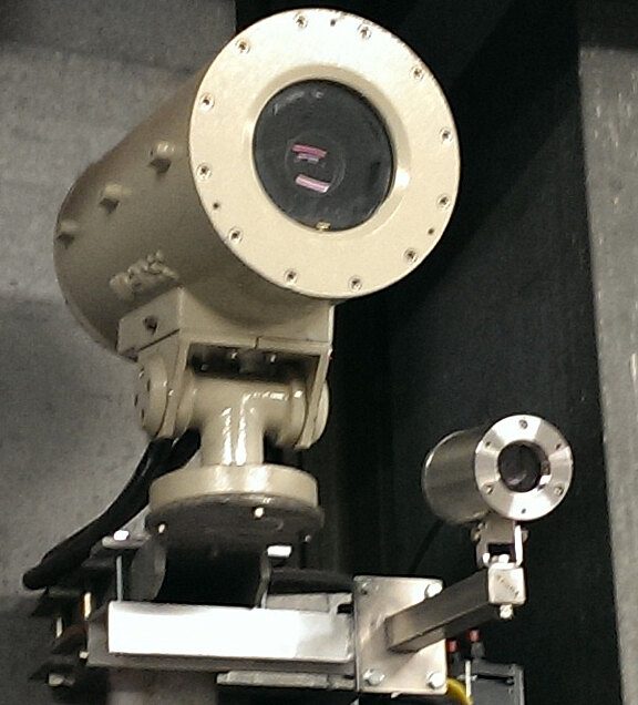 RoughCam IPM3016: Size Comparison with a Competitor Camera