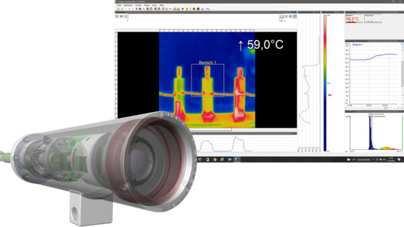 Thermal Camera ExCam XI410 with display