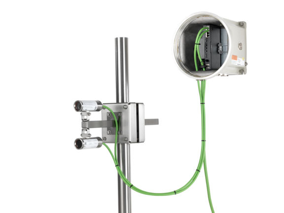 Modular Ex-Cameras: two Sensor Units connected with a Main Unit