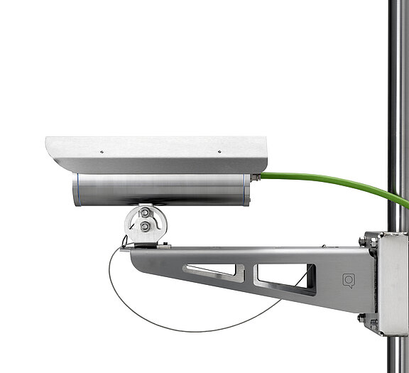 ExCam IPP1377: side view with weathershield