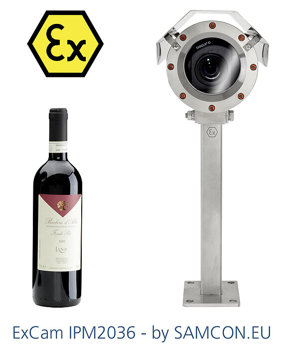 ExCam IPM2036 im Größenvergleich