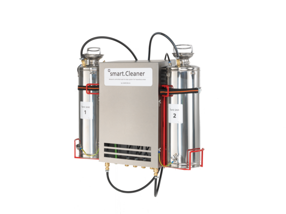 washing system smart.Cleaner ISO view