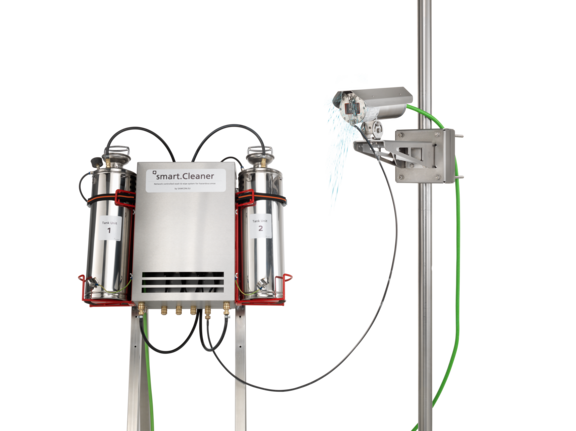 wash and wipe equipment for explosion proof cameras smart.Cleaner